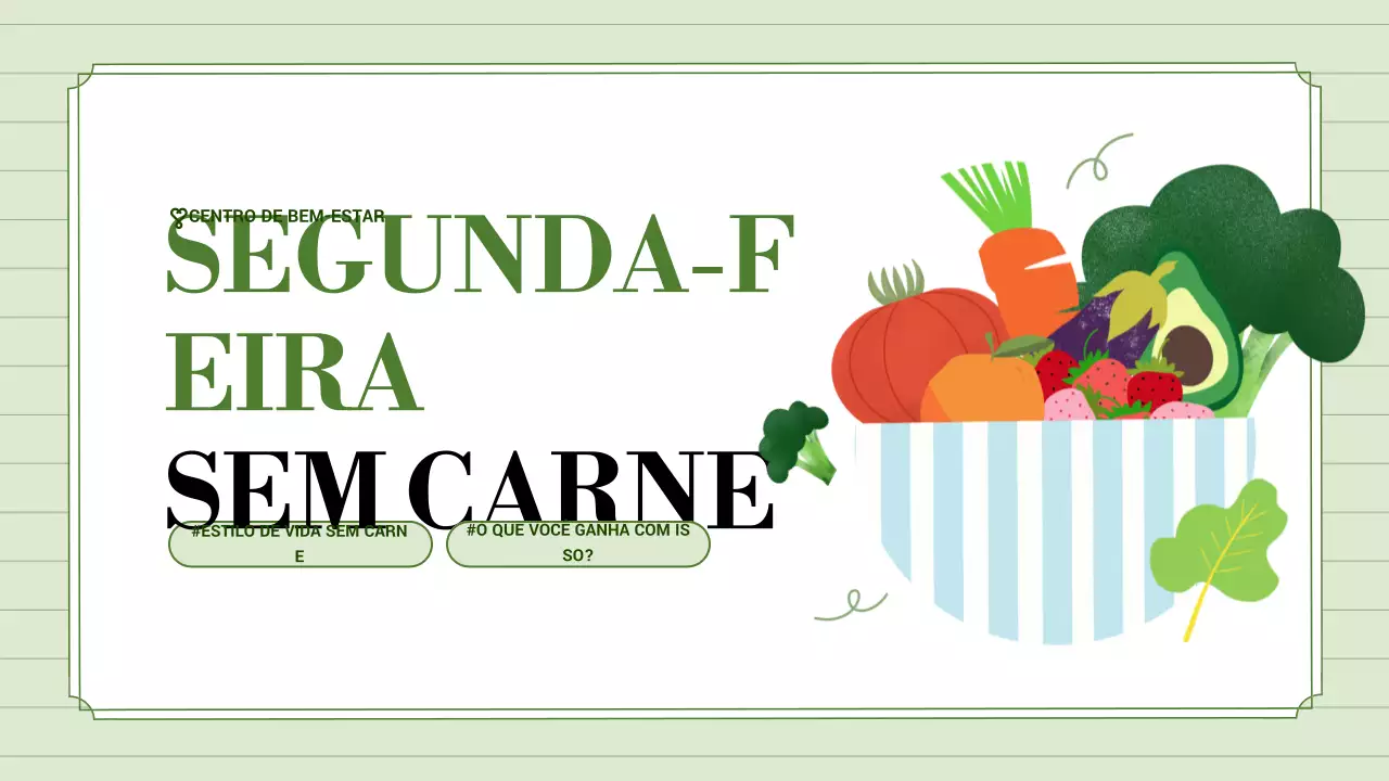 promoção do bem-estar verde e moderno