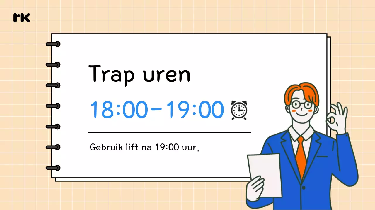 Grijze eenvoudige bedrijfsaankondiging