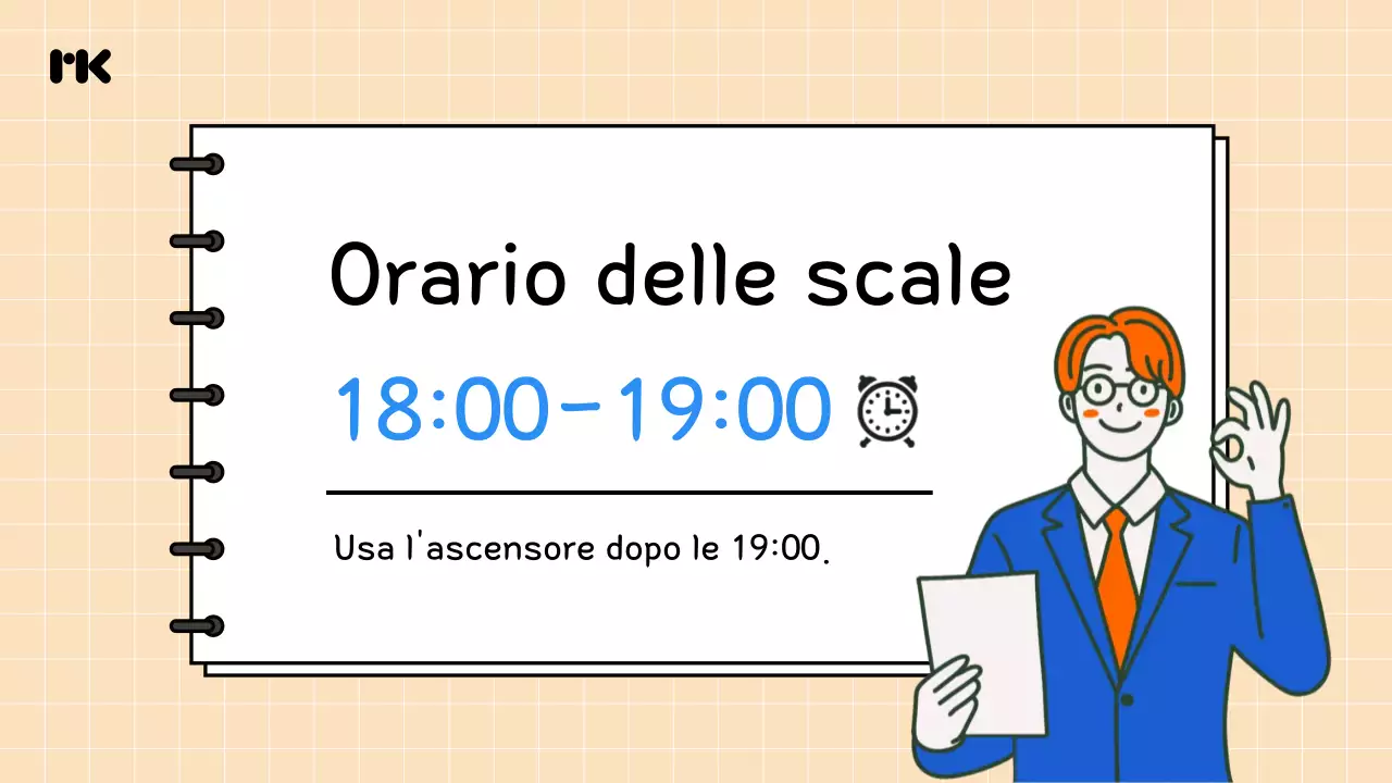 Grigio Annuncio aziendale semplice