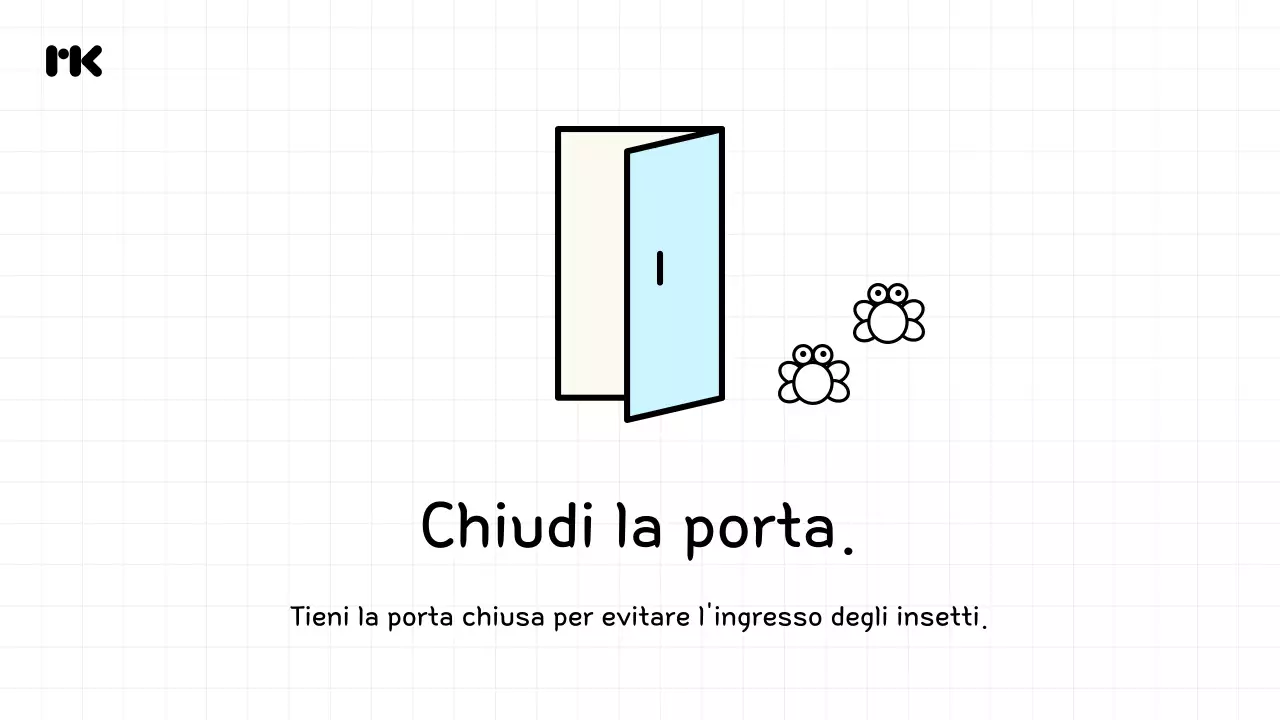 Grigio Annuncio aziendale semplice