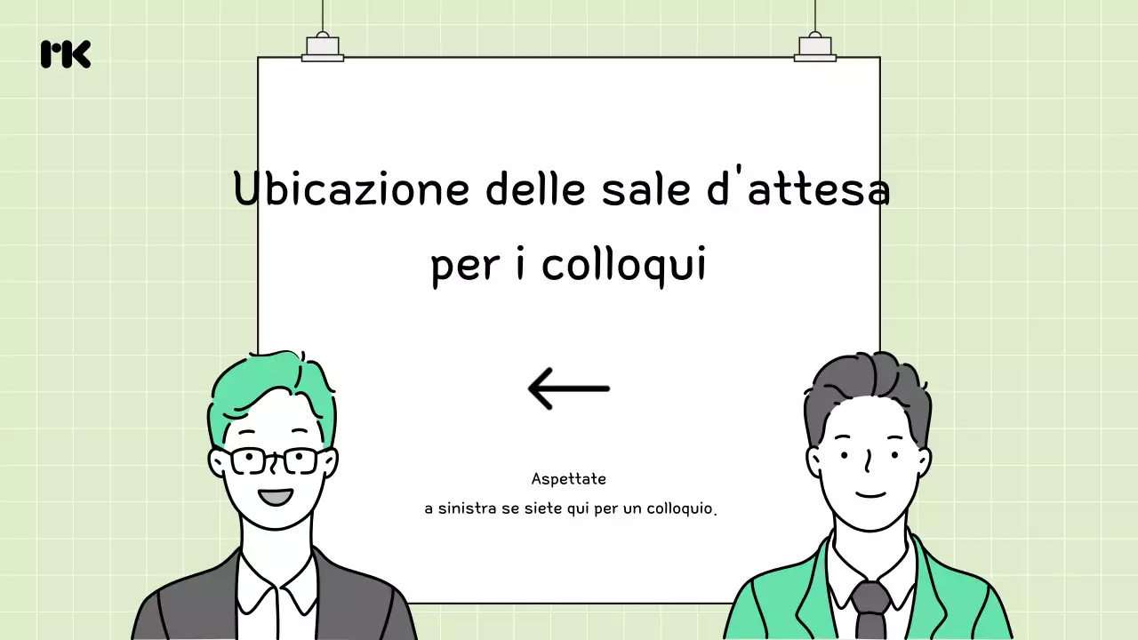 Grigio Annuncio aziendale semplice