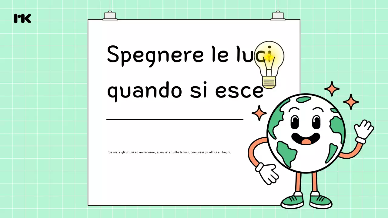 Grigio Annuncio aziendale semplice