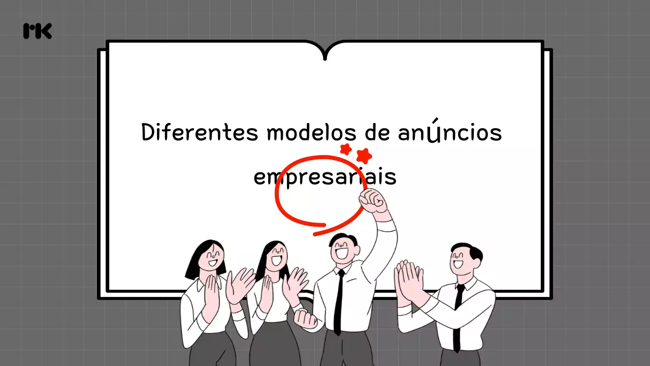 Anúncio da empresa Grey Simple