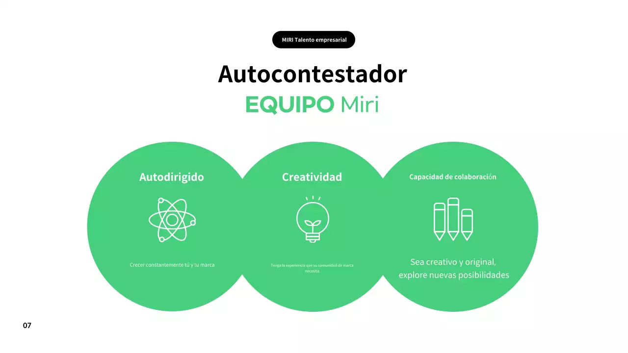 Descripciones sencillas de la cultura del lugar de trabajo en resúmenes