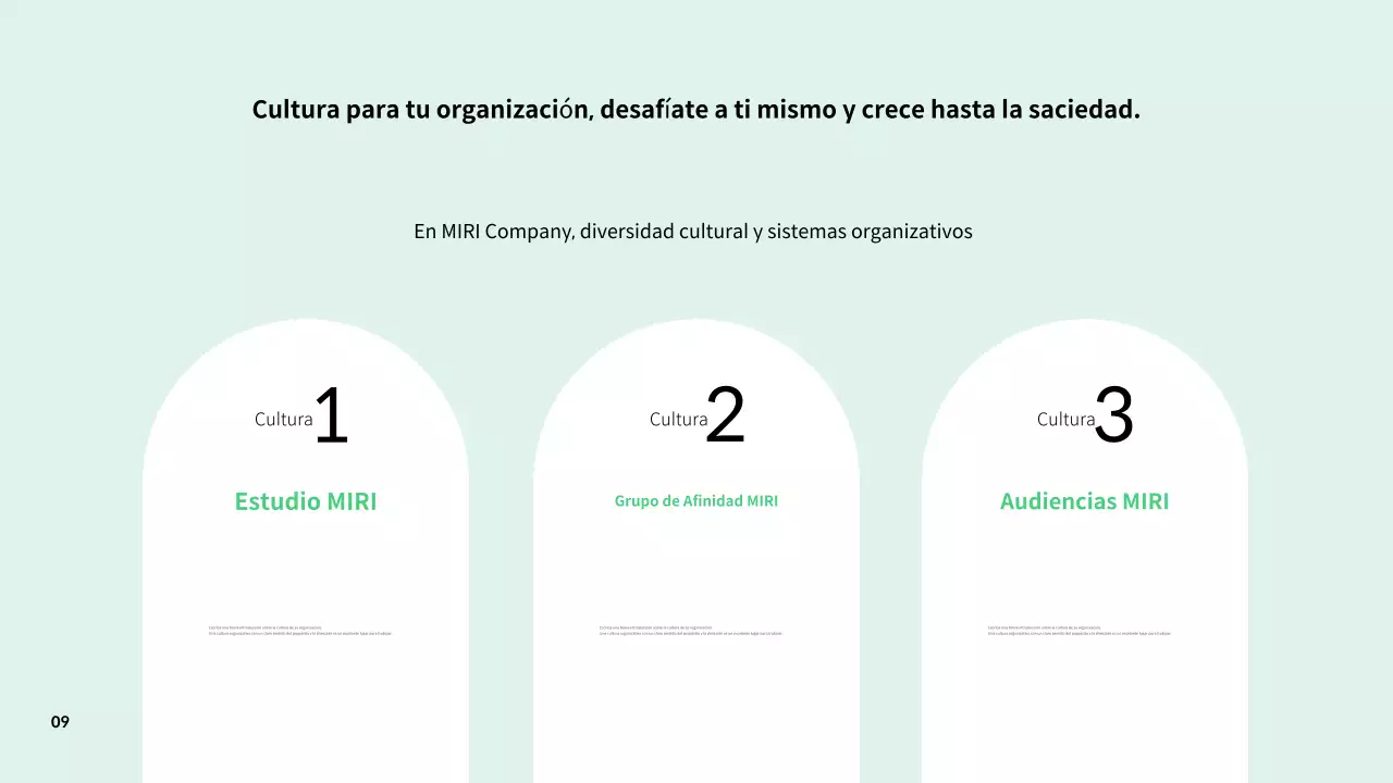 Descripciones sencillas de la cultura del lugar de trabajo en resúmenes