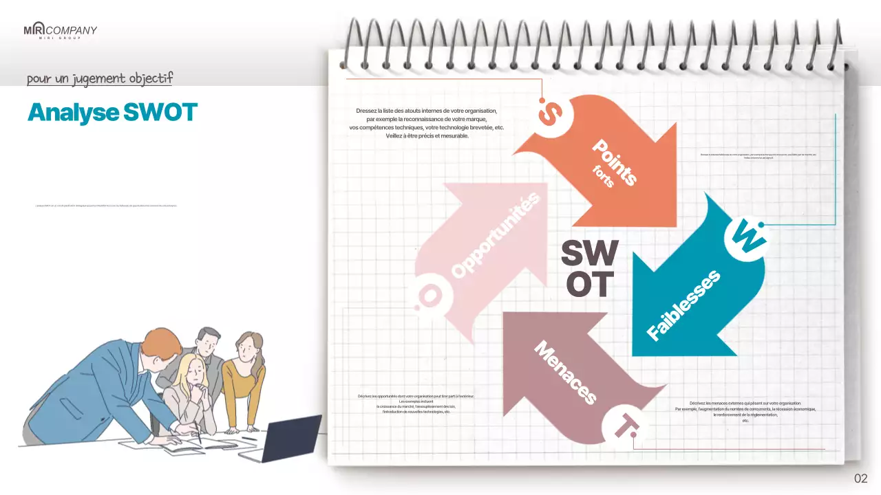 Un plan de vente simple en rouge et menthe