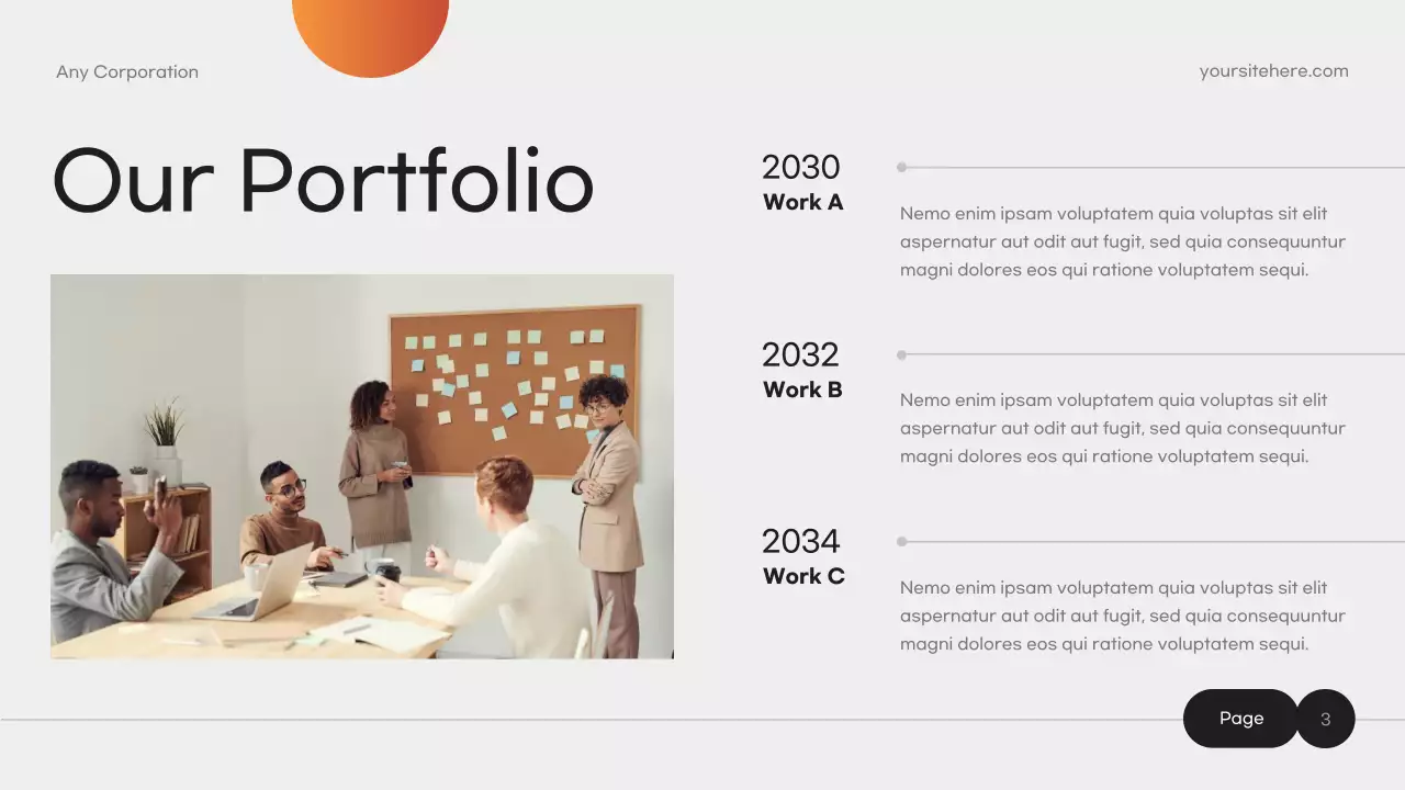 Orange Modern Marketing Strategy Presentation