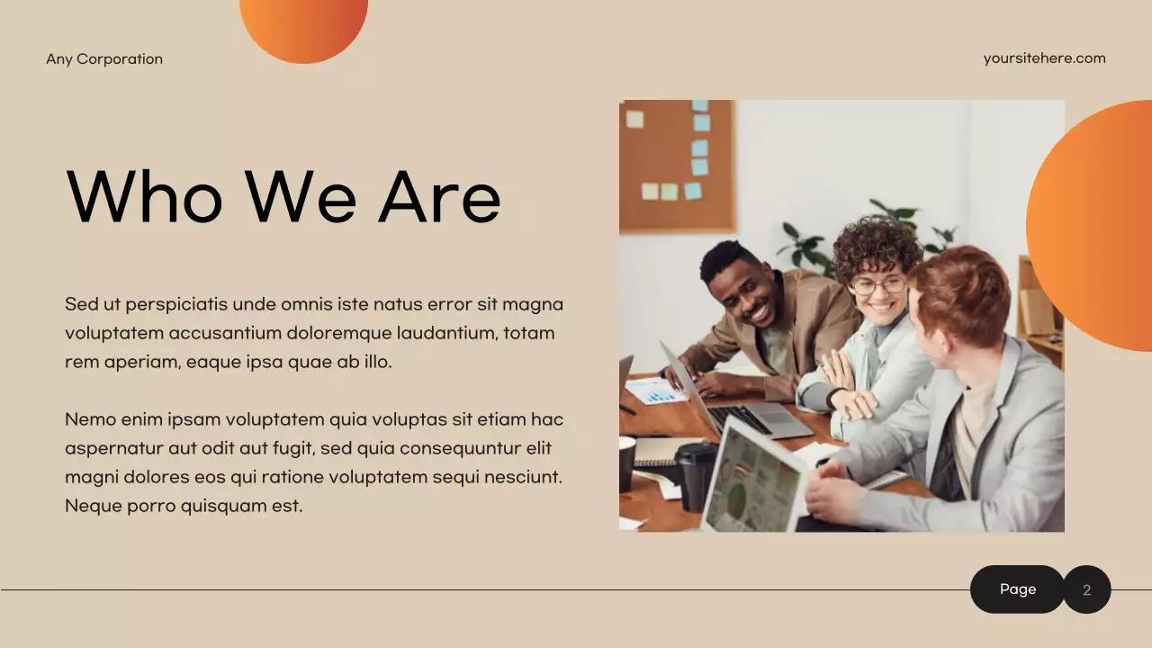 Orange Modern Marketing Strategy Presentation