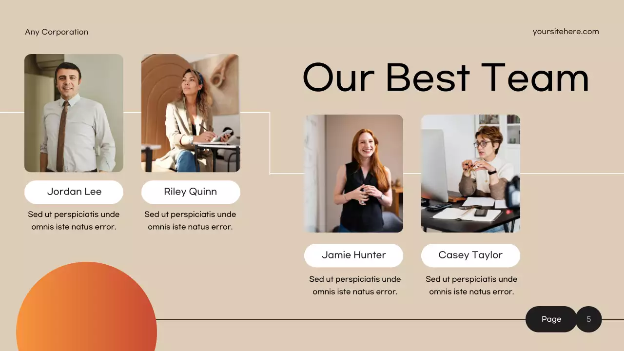 Orange Modern Marketing Strategy Presentation