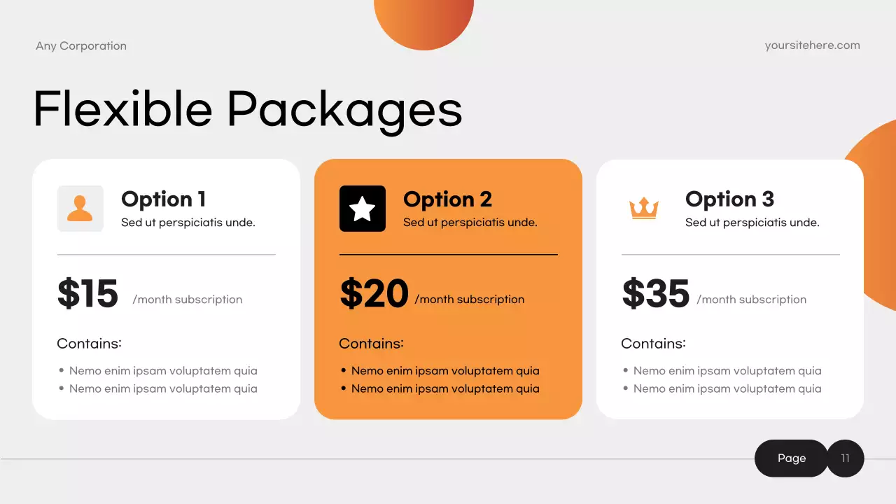 Orange Modern Marketing Strategy Presentation
