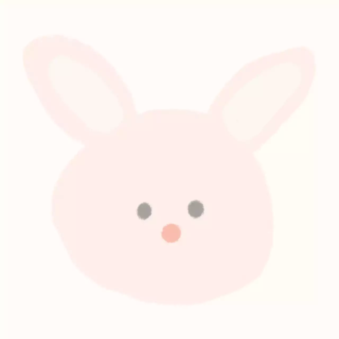 핑크 아기자기한 동물 스티커