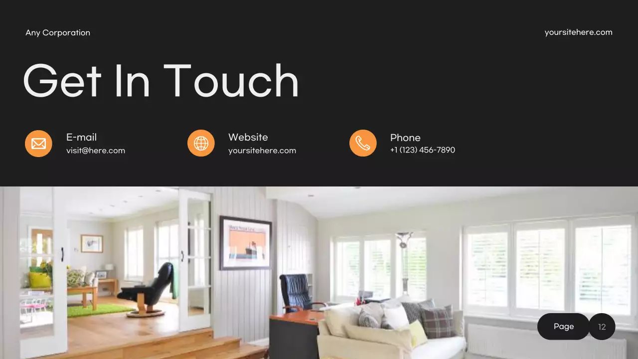 Orange Modern Marketing Strategy Presentation