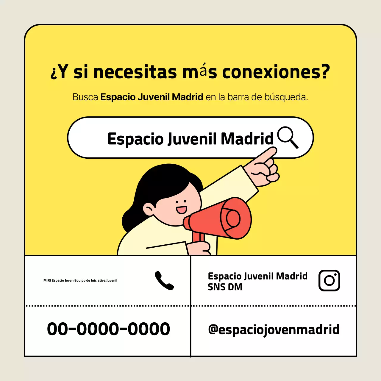 Eventos de red simples amarillos