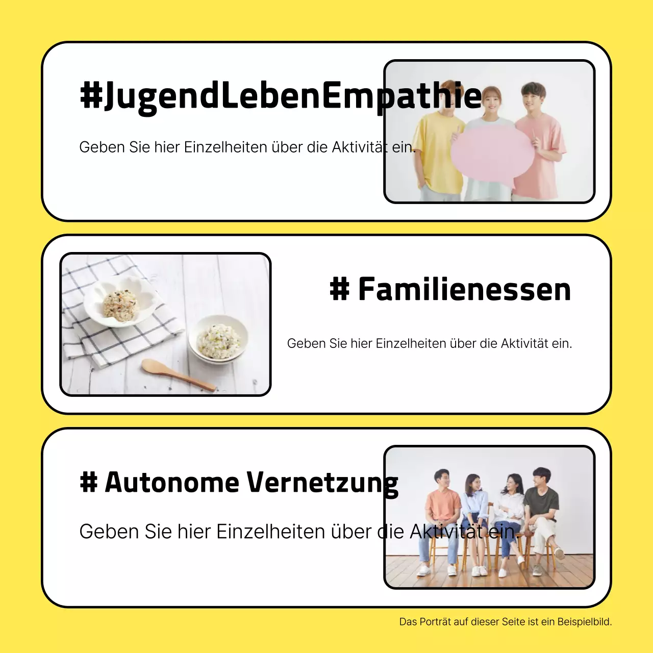 Gelb Einfache Netzwerkereignisse