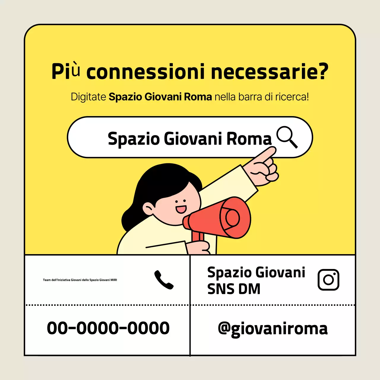 Giallo Eventi di rete semplici