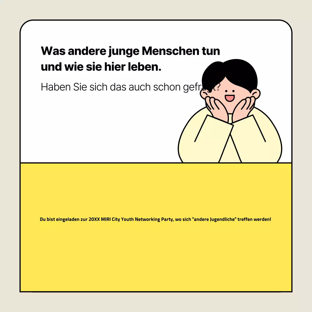 Gelb Einfache Netzwerkereignisse