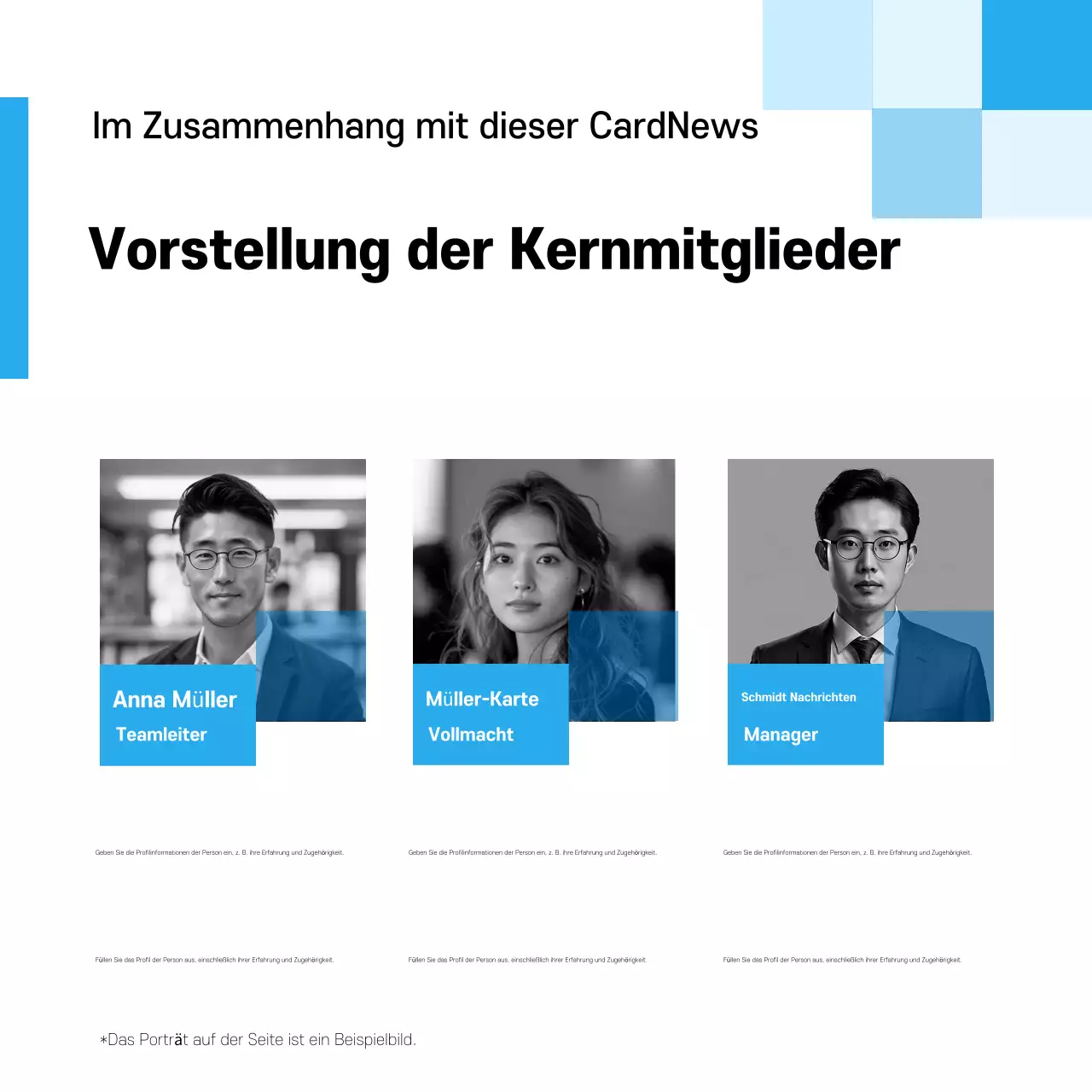 Blue chic cardAktuelles Angebot