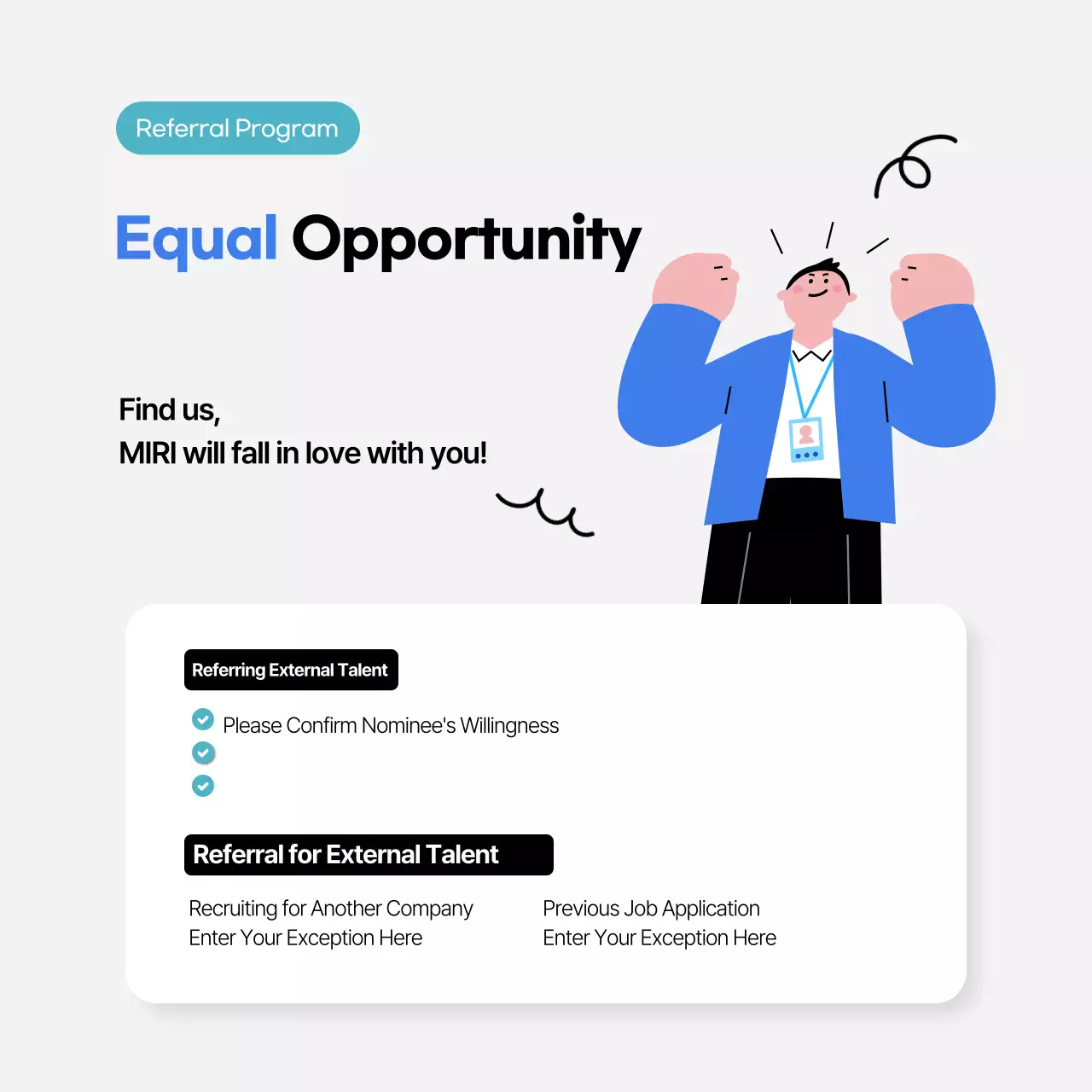 Mint's simple company recruiting