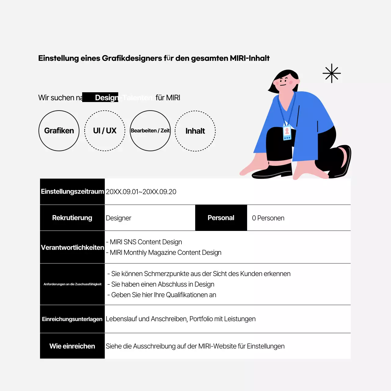 Mint's einfache Unternehmensrekrutierung