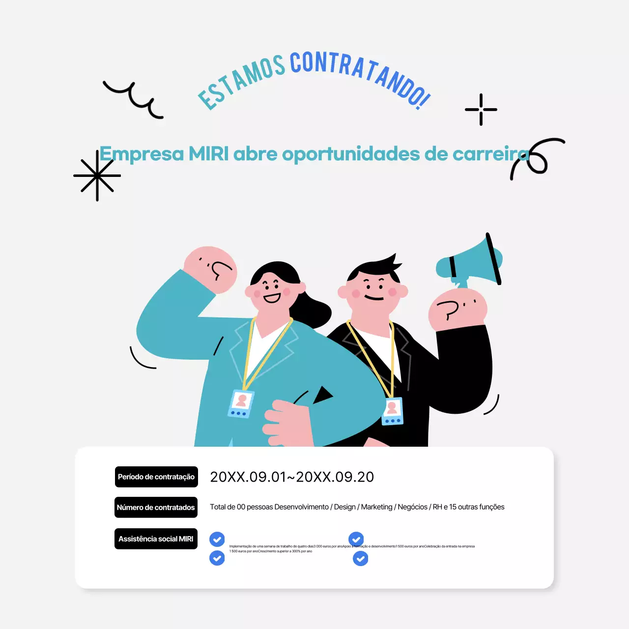 Recrutamento de empresas simples da Mint
