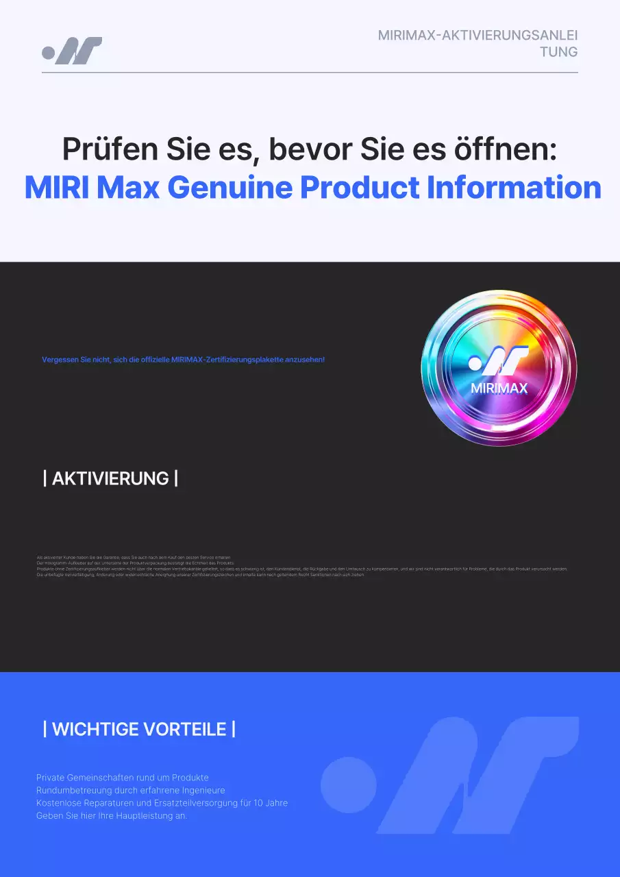 Wie man für Blue Simple Produkte wirbt