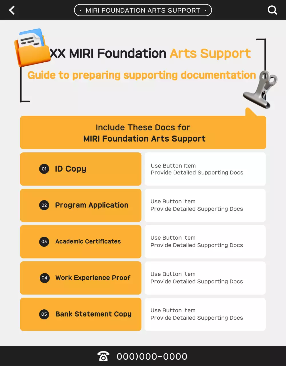 Guia de apoio à Arte Moderna Laranja