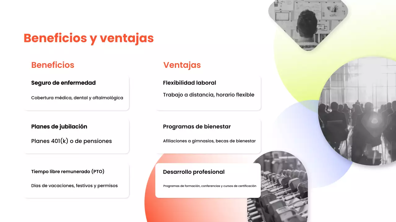 Guía blanca y moderna de incorporación de empleados