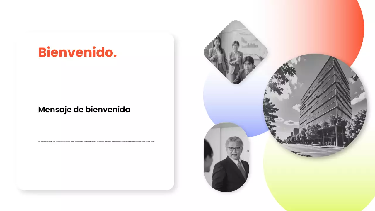 Guía blanca y moderna de incorporación de empleados