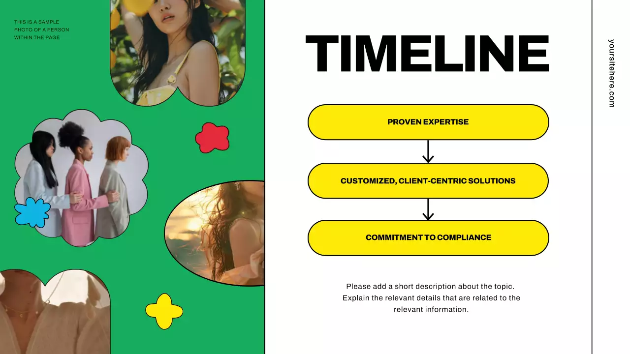 yellow modern content marketing presentation