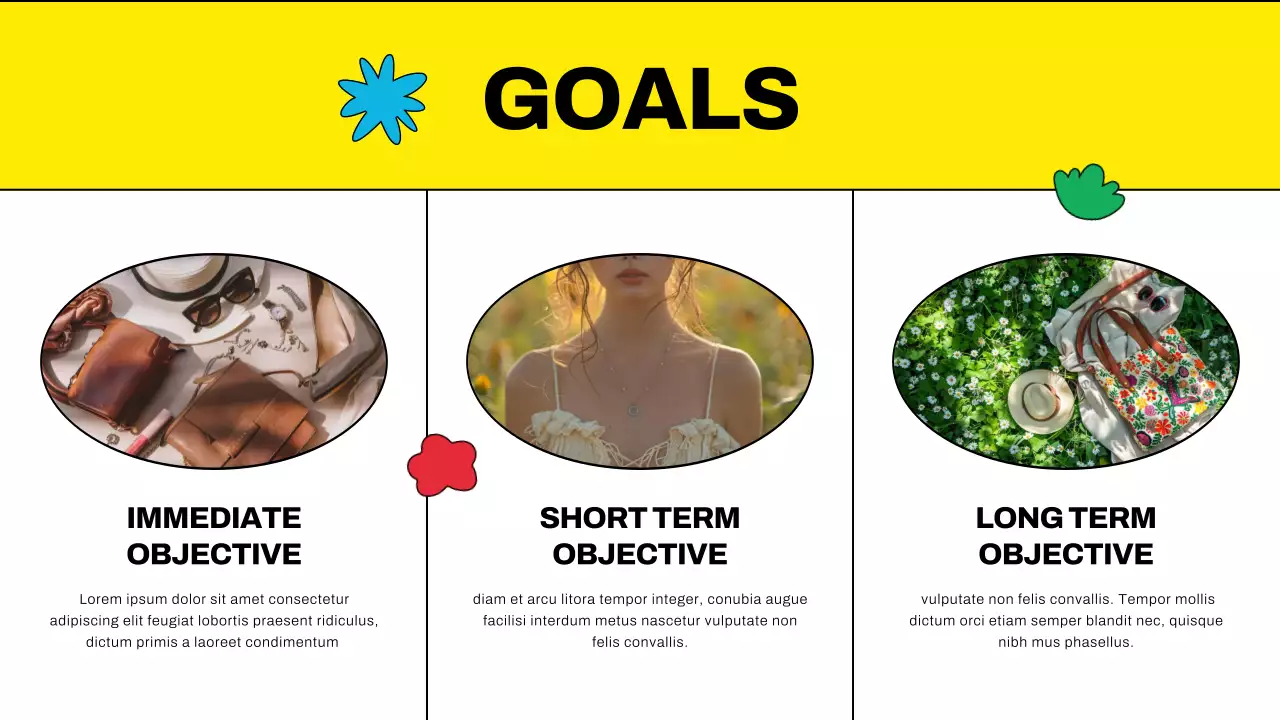 yellow modern content marketing presentation