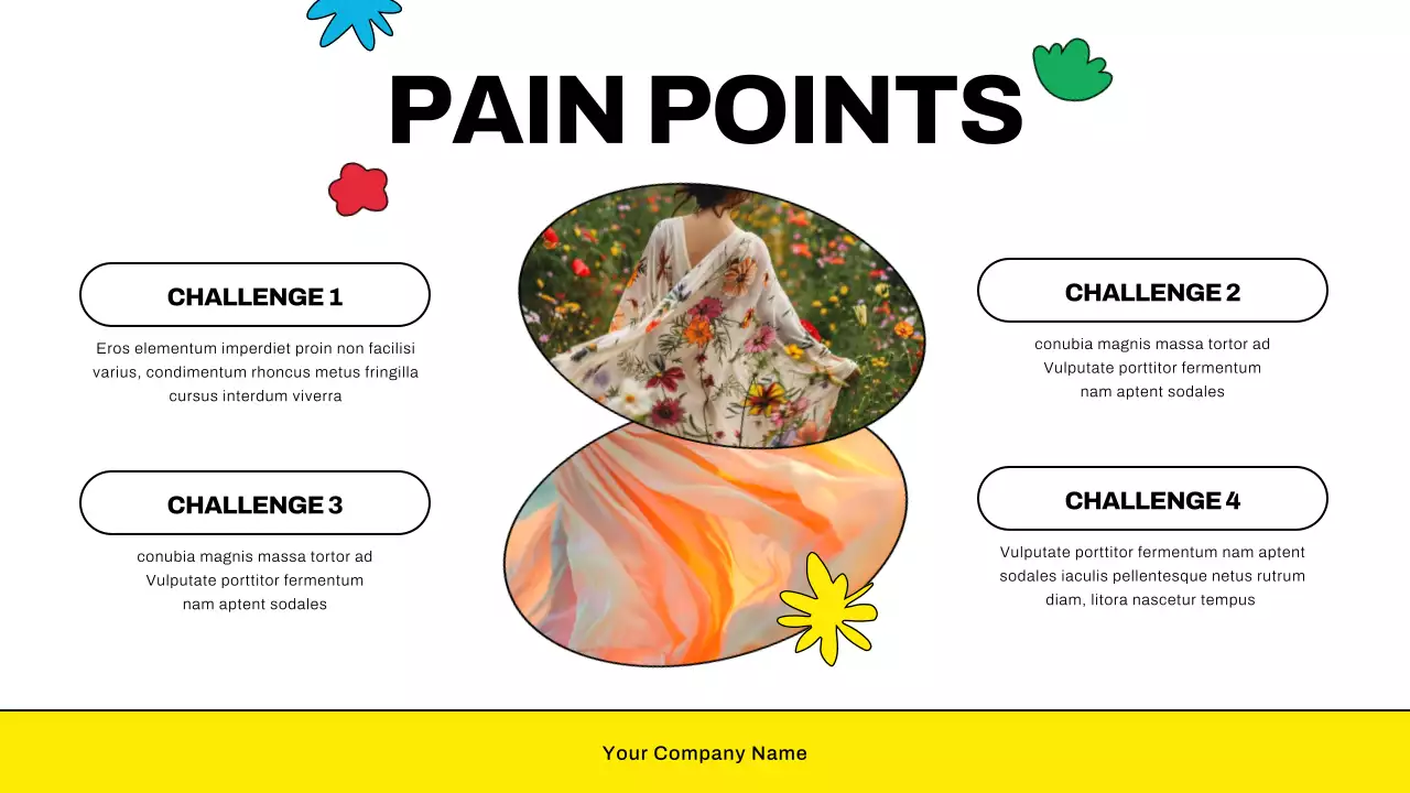 yellow modern content marketing presentation