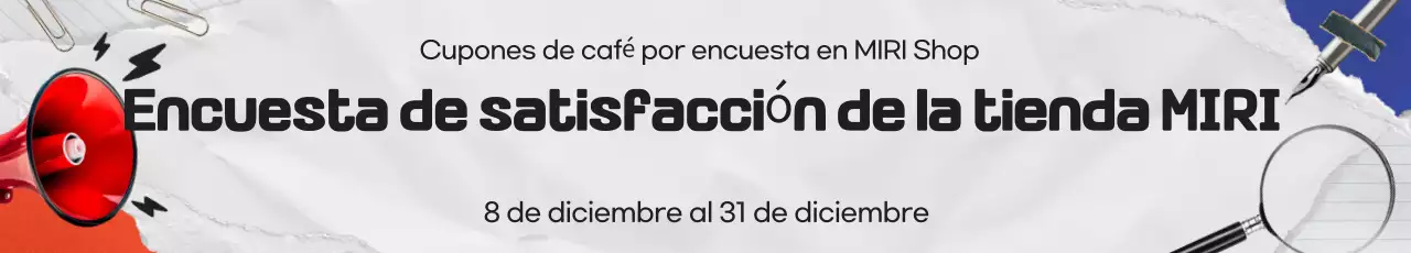 Promueva una moderna encuesta de clientes en rojo y azul