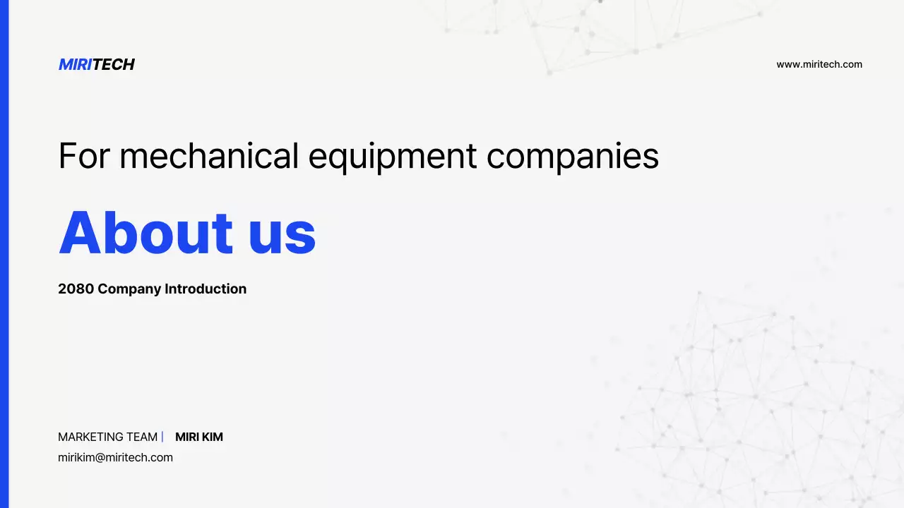 Apresentação do perfil da empresa Blue Simple