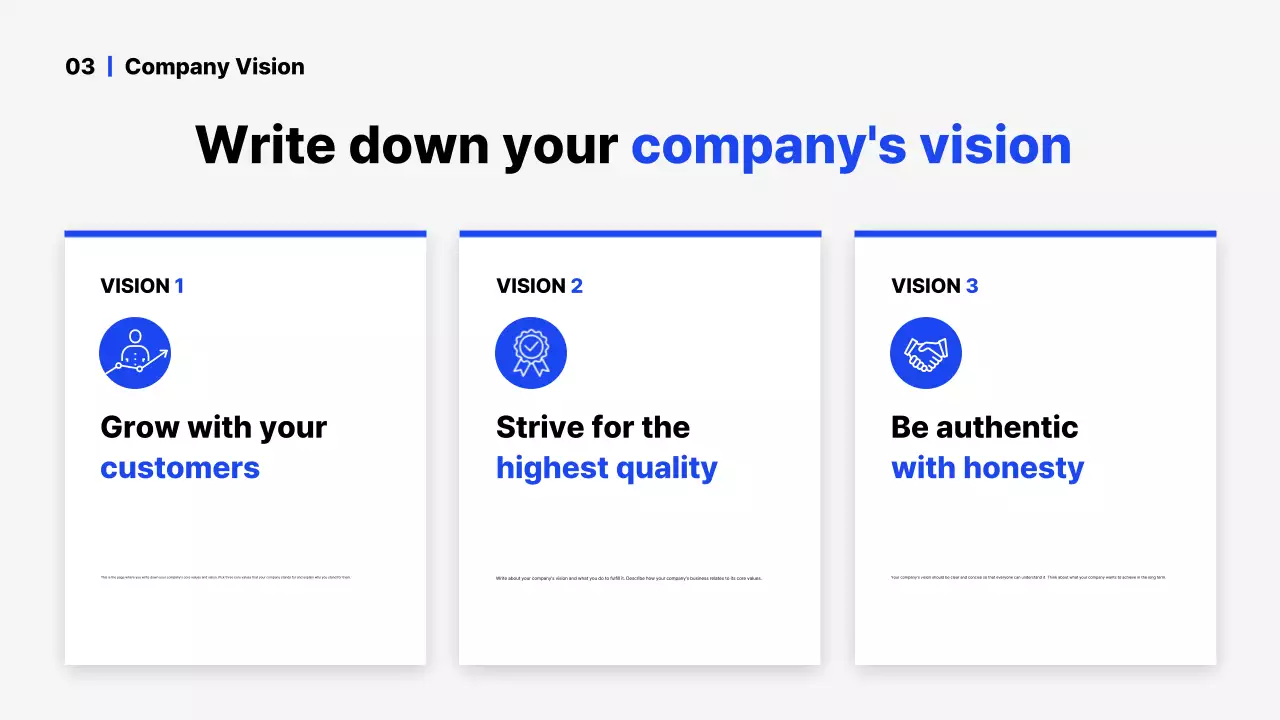 Apresentação do perfil da empresa Blue Simple