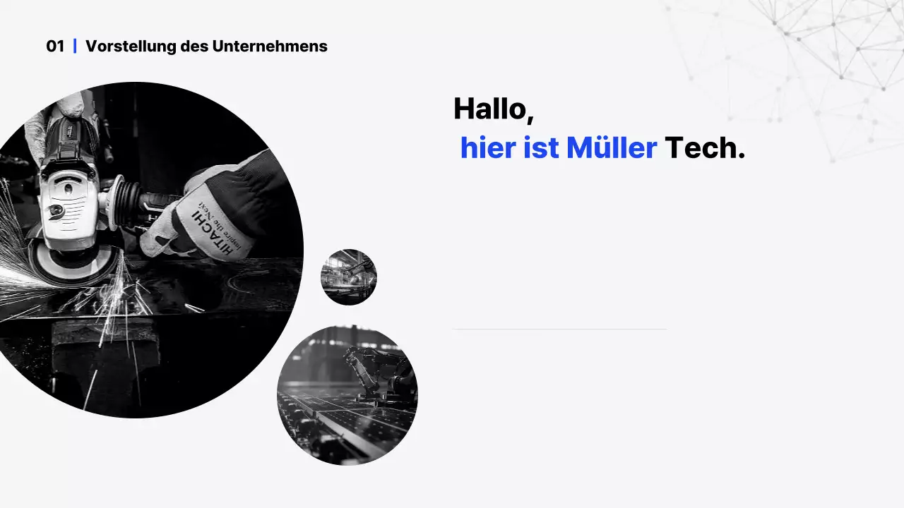 Einführung in das Blue Simple Unternehmensprofil