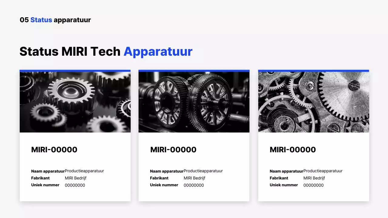 Introductie van het Blue Simple bedrijfsprofiel