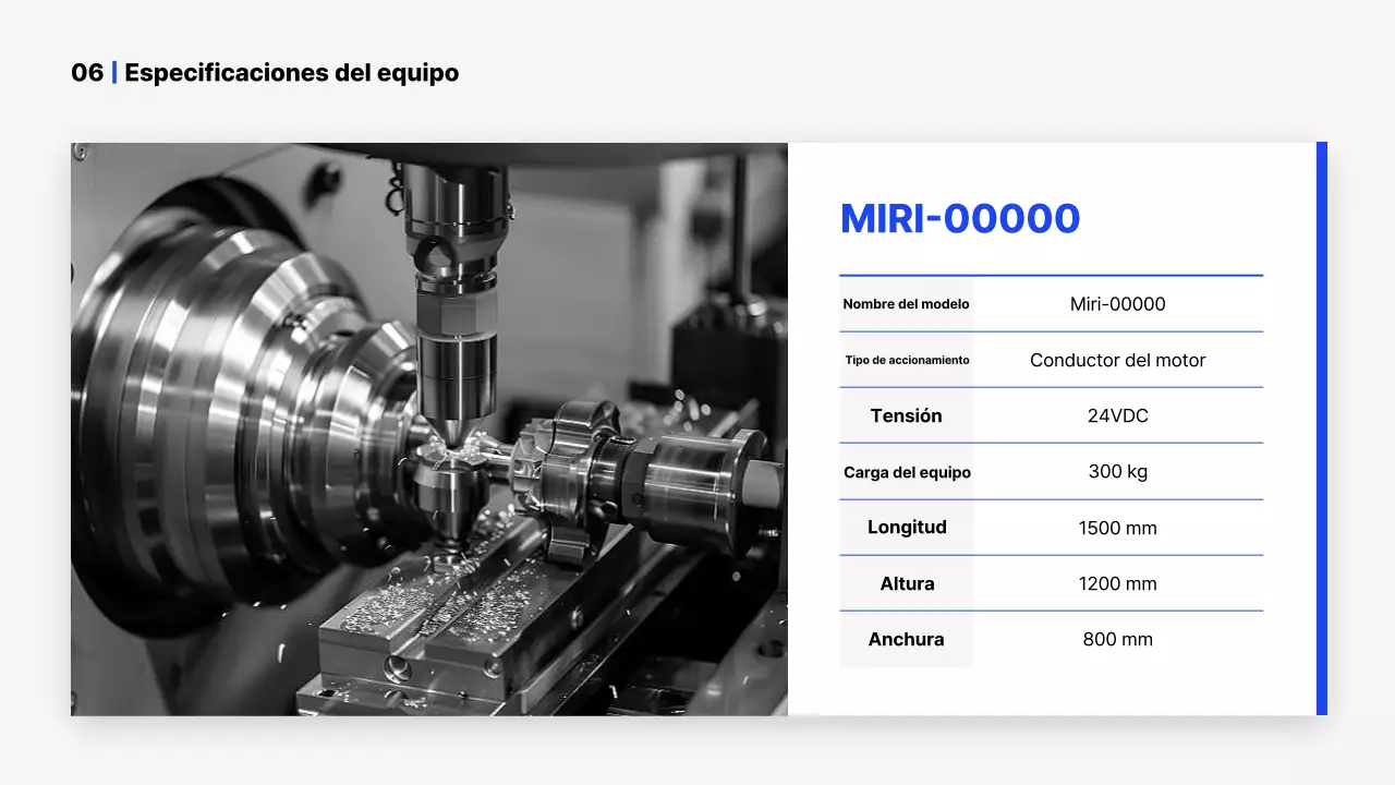 Presentación del perfil de empresa Blue Simple