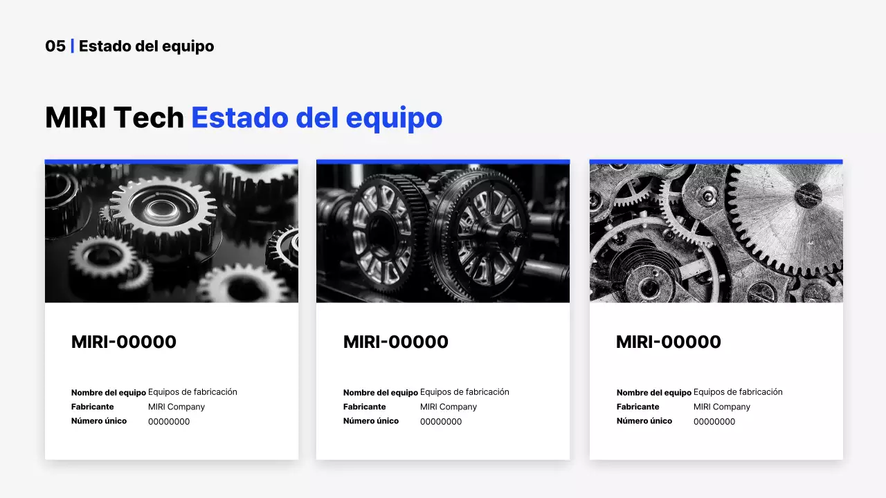 Presentación del perfil de empresa Blue Simple