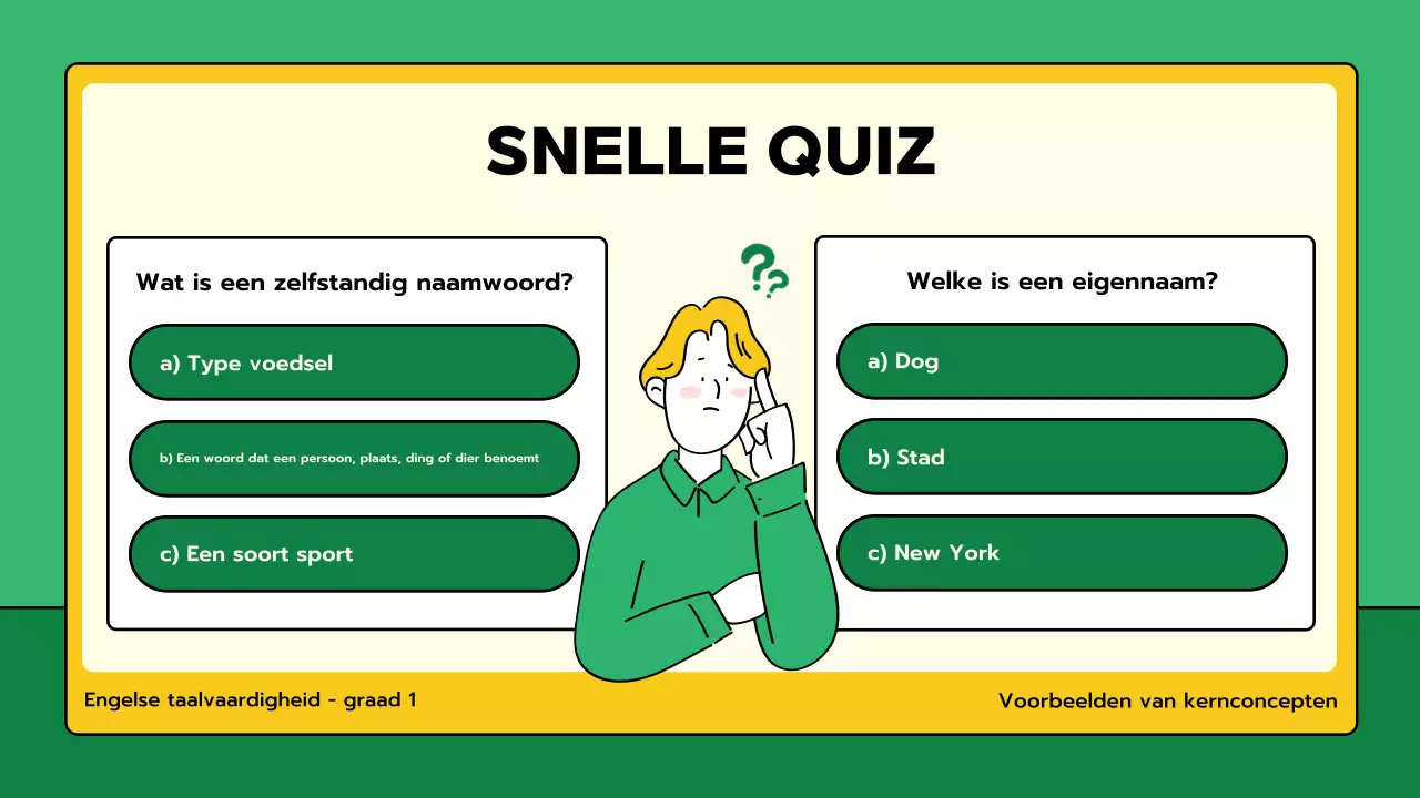 groene minimale grammatica