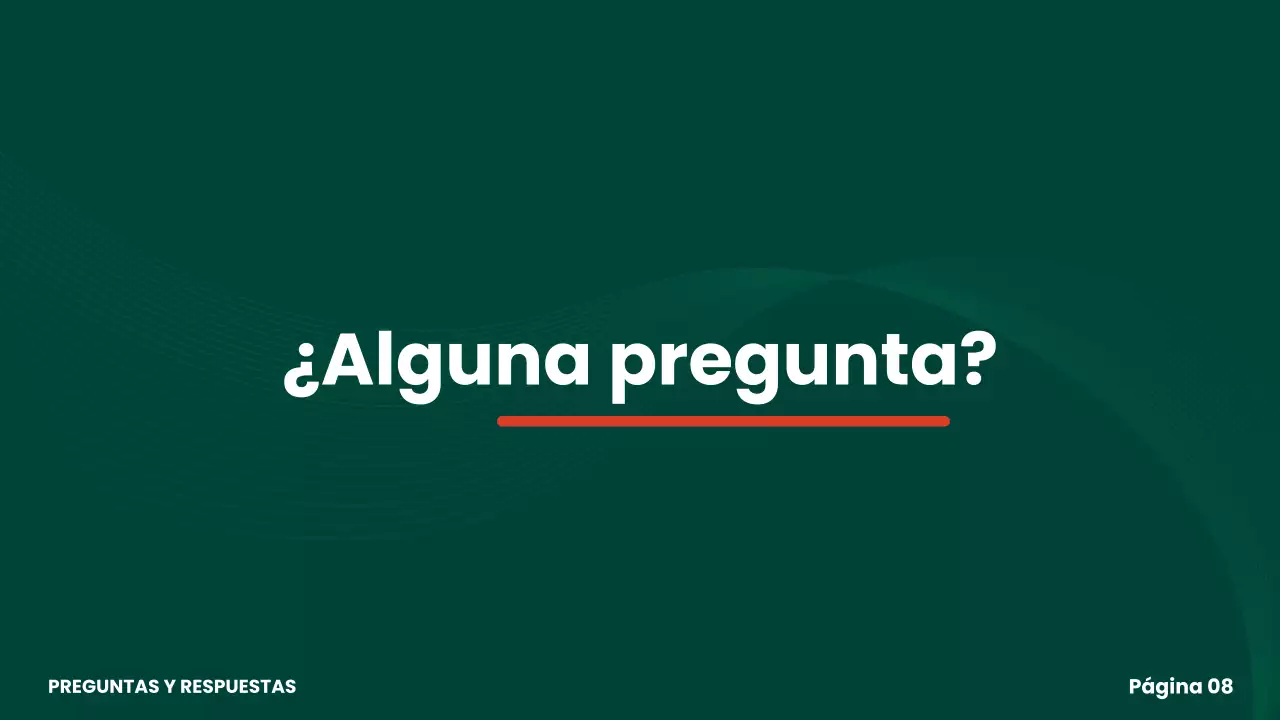 presentación del proyecto de grupo green modern