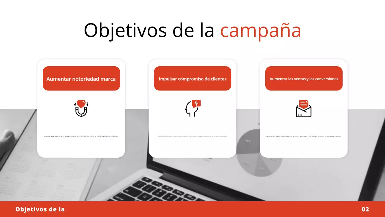 plan de marketing red modern