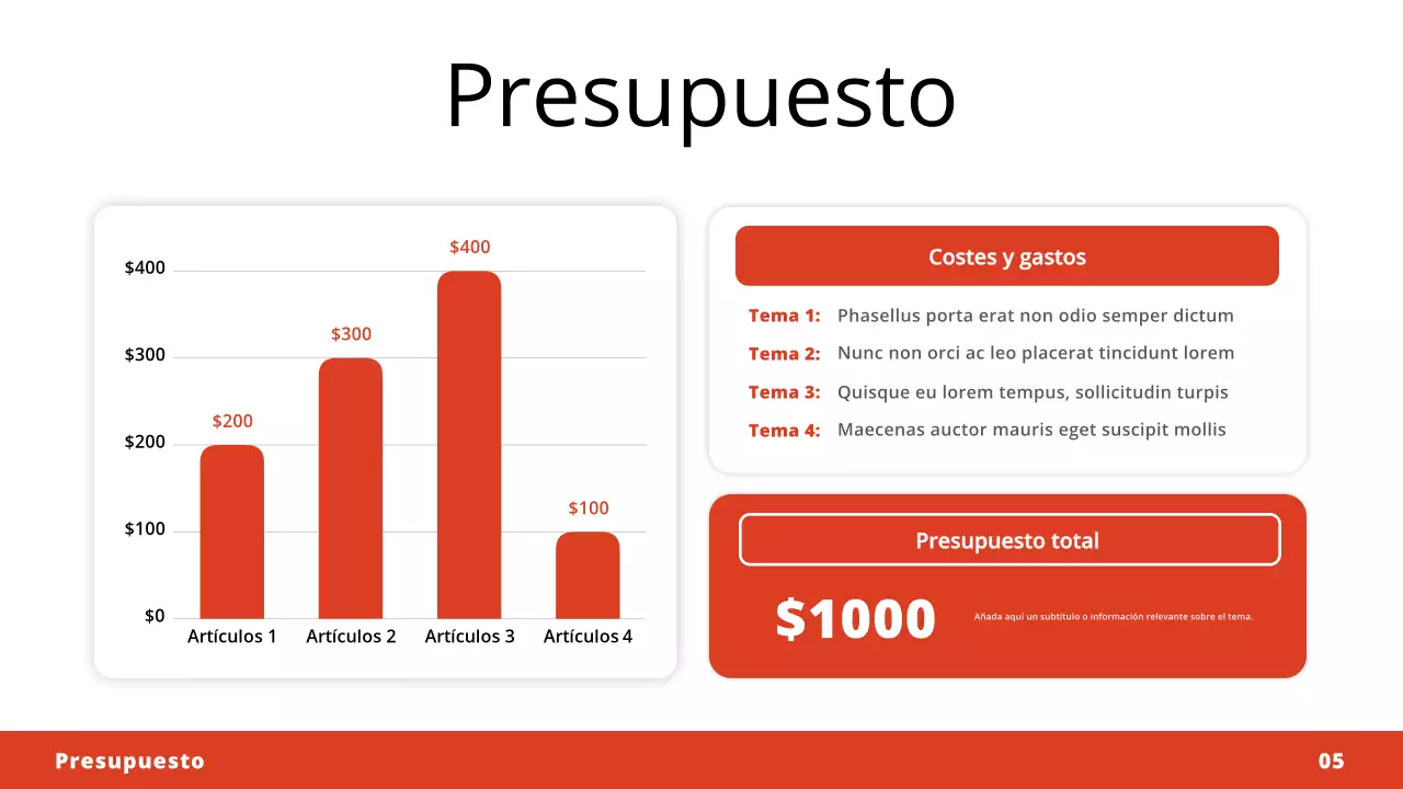 plan de marketing red modern