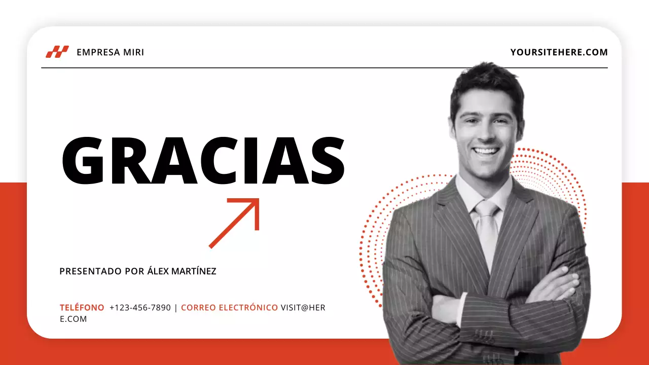 plan de marketing red modern