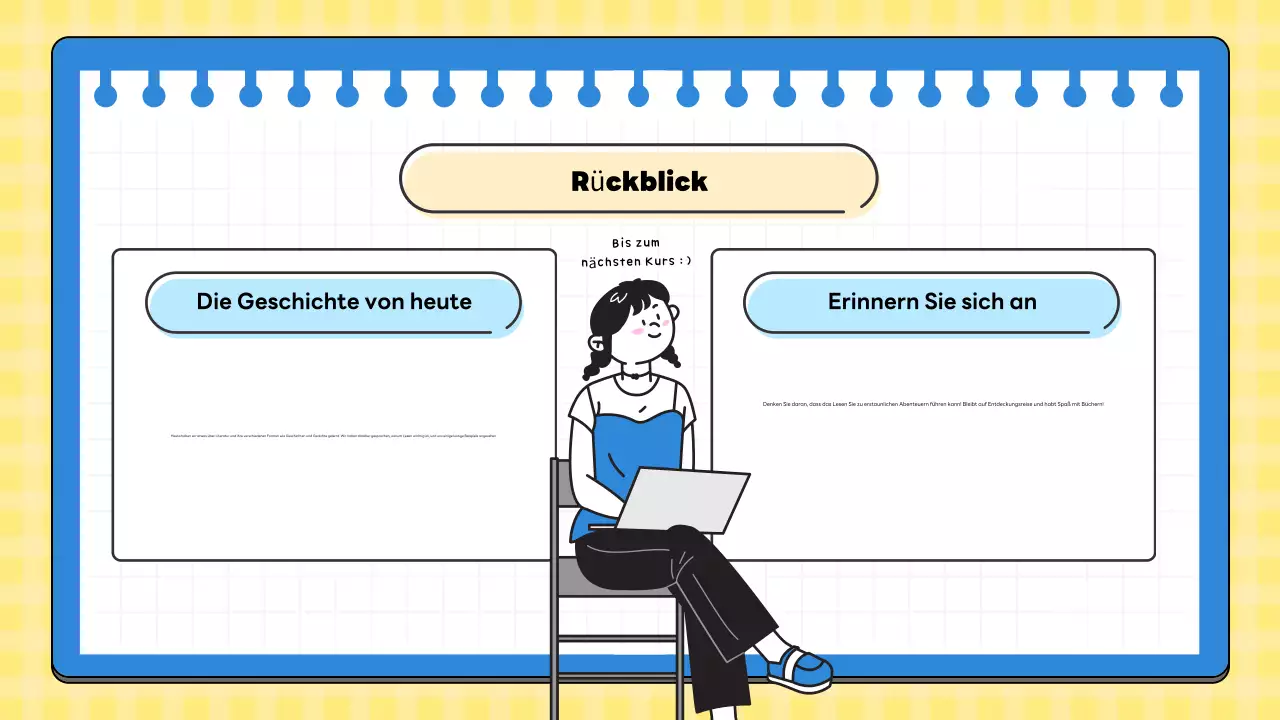 gelbe minimale Literaturklasse