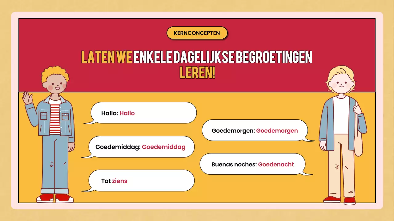 rode retro taalcursus