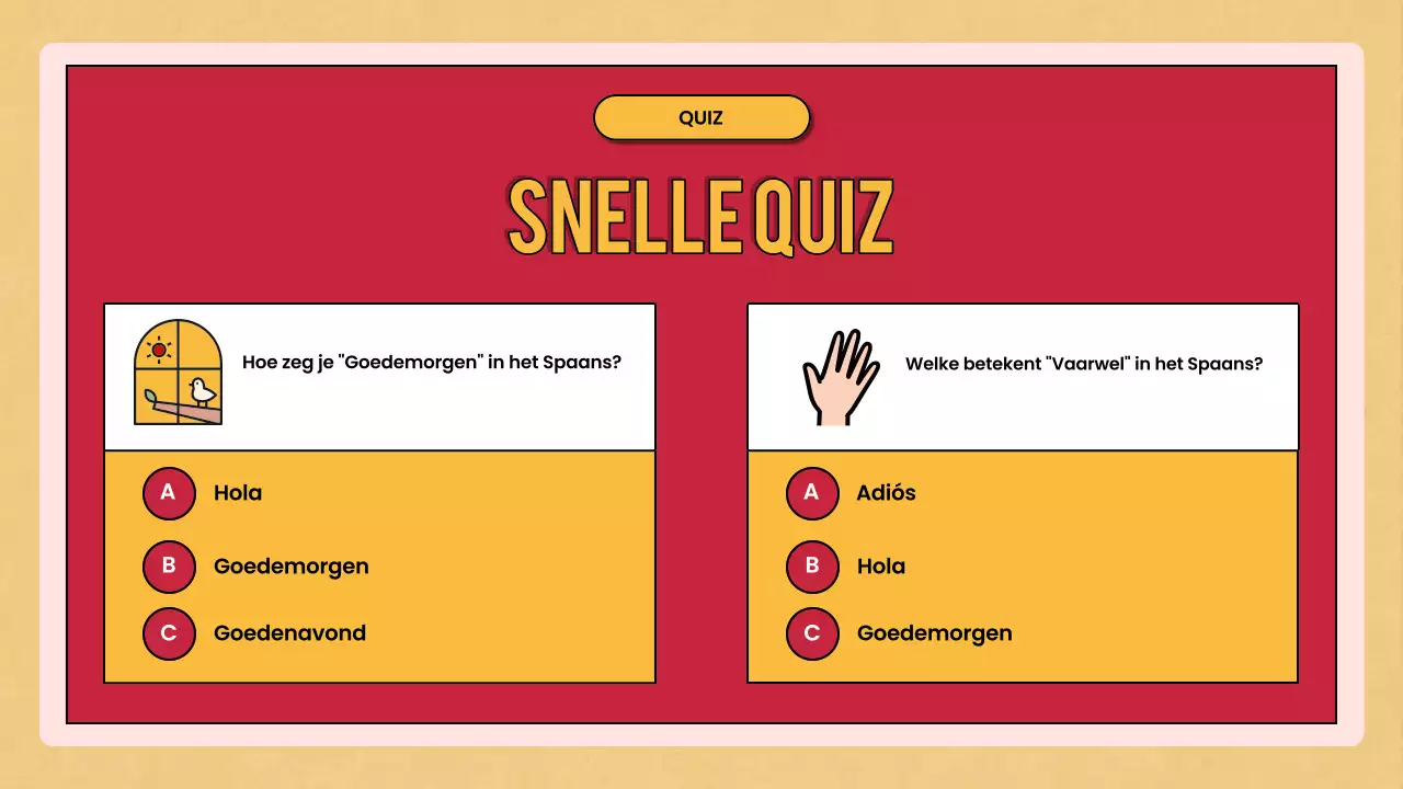 rode retro taalcursus