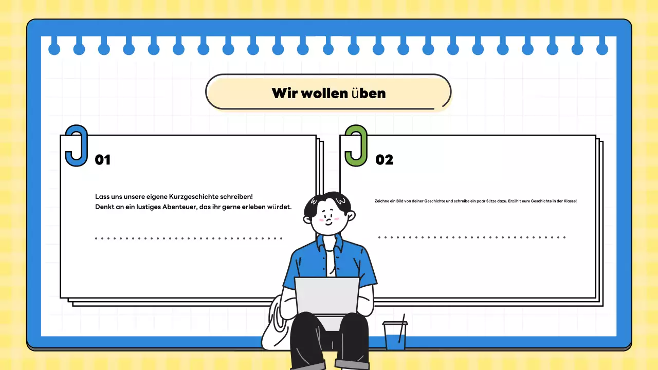 gelbe minimale Literaturklasse