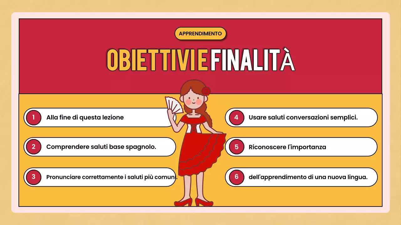 corso di lingua retrò rosso