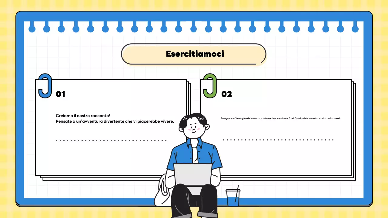 classe di letteratura gialla minima