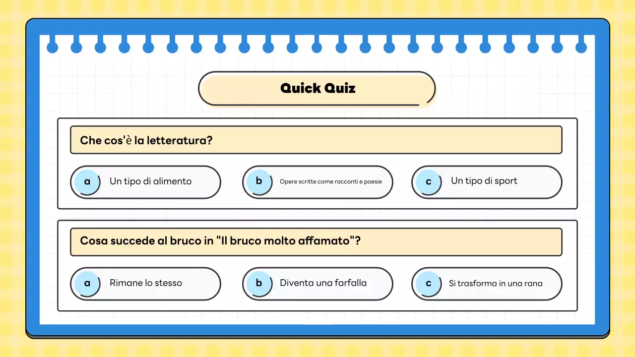 classe di letteratura gialla minima